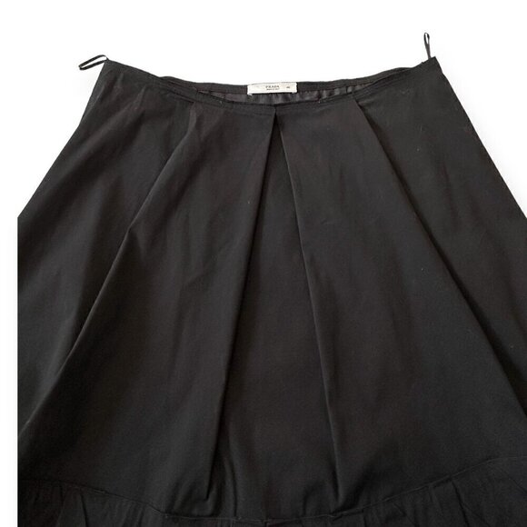 Prada A line Black Cotton Skirt, Size 46 Italy/L, Never worn - Picture 6 of 12